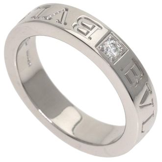 Bulgari White Gold (18K) Band Ring (Pre-Owned)