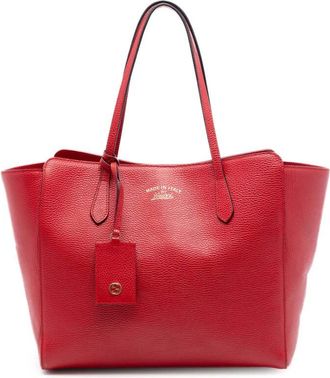 Gucci Pre-owned Gucci Medium Leather Swing Tote Ladies TW2OWVC941805SDD