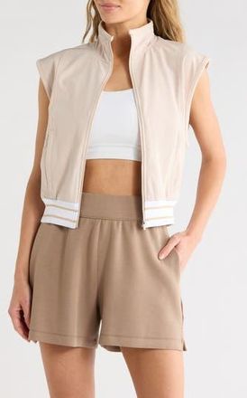 90 Degree by Reflex Fleece Inside Club Vest in Mist Sand at Nordstrom Rack, Size X-Large
