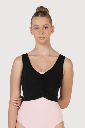 Bloch BLOCH Ladies Nessa Soft Cropped Tank, Black