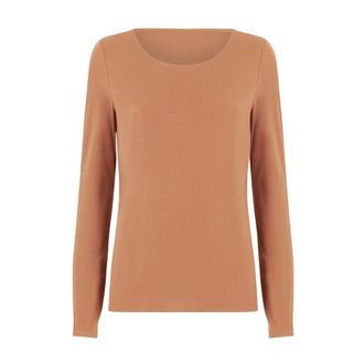 Wolford Top opaco elegante - - Tops - Donna - Marrone - S
