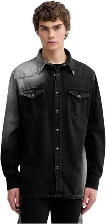 Maison Margiela Casual Shirts - Heren - Spijkeroverhemden - Zwart - L - Overhemden