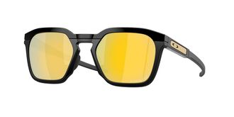Oakley OO9555 HSTN SQ 2.0 Polarized 955507 Mens Sunglasses Black Size 54