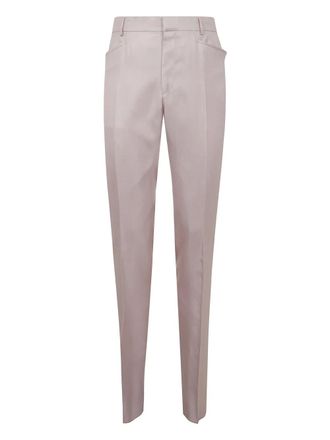 Tom Ford silk trousers - men - Silk - 50 - Grey
