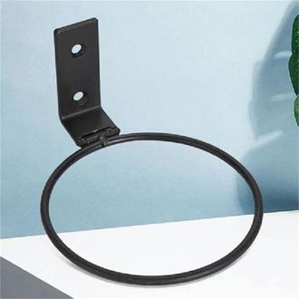 OEM Soporte De Pared Plegable De Hierro Para Macetas, 15 Cm De Di&aacute;metro, Negro, Apto Para Jard&iacute;n Y Balc&oacute;n, 1 Unidad
