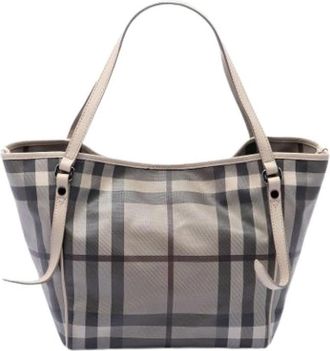Burberry Pre-owned Canterbury Bag - Dames - Vintage Shopper - Veelkleurig - ONE Size - Leer - Vintage