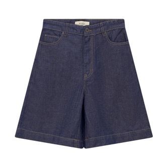 Max Mara Mujer, Pantalones cortos, Azul, Talla: M