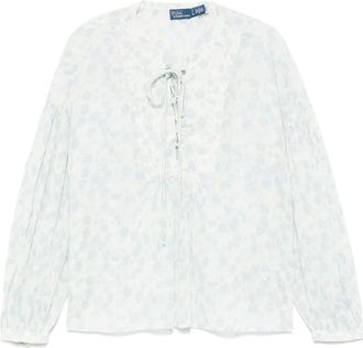 Polo Ralph Lauren Blusa a fiori - Toni neutri