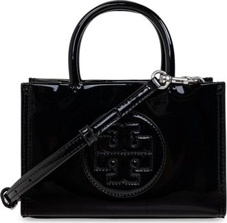 Tory Burch Ella mini tote bag - women - Polyurethane - One Size - Black