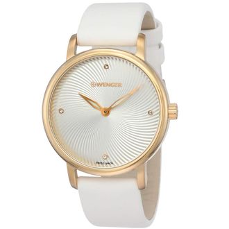 Wenger Urban Donnissima Quartz White Dial Ladies Watch 01.1721.101