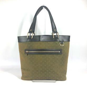 Louis Vuitton Khaki Monogram Monogram Mini Shoulder Bag Tote Bag (Pre-Owned)