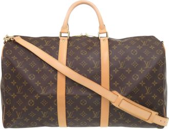 Louis Vuitton Brown Monogram Monogram Boston Bag (Pre-Owned)