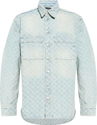 Misbhv Camicia con monogramma - Blu