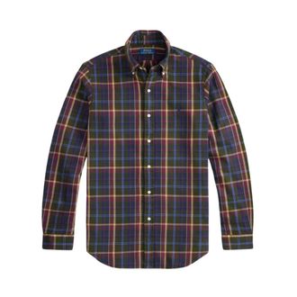 Polo Ralph Lauren Overhemden, Heren, Groen, S, Casual Shirts