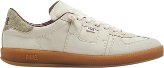 P448 Schoenen, Heren, Beige, 46 EU, Katoen, Monza Sneaker