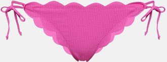 Marysia Swim Molt scalloped triangle bikini bottoms