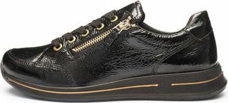 Ara Osaka Sneaker - Dames - Schoenen - Zwart - Maat: 36 EU Leer