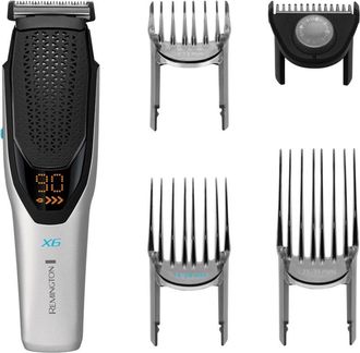 Remington M&aacute;quina Para Cortar Pelo Con Cable E Inal&aacute;mbrico, 72 Ajustes De Longitud, 3 Peines Ajustables, 90 Min, Hc6001 E51 X6 Power-xseries Hairclipp