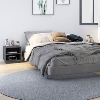 vidaXL Comodini 2 pz Grigi 40x34x40 cm in Legno Massello di Pino - Vidaxl