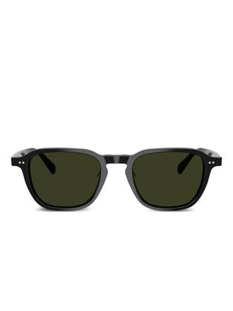 Oliver Peoples Occhiali da sole geometrici - Nero