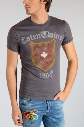 Dsquared2 Dark grey MAN T-SHIRT size M