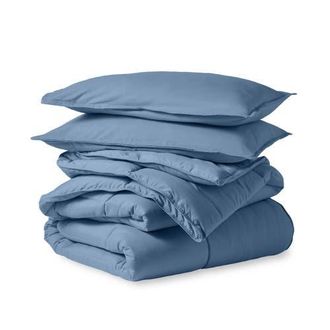 Bare Home All-Season Down Alternative Comforter Set in Coronet Blue at Nordstrom, Size Full