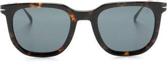 Eyewear by David Beckham tortoiseshell-effect square-frame sunglasses - men - Acetate - One Size - Brown