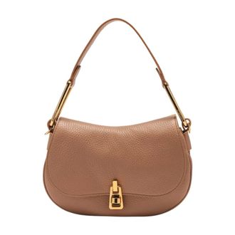 Coccinelle Magie Soft Mini - Dames - Schoudertassen - Bruin - ONE Size - Leer - Tassen