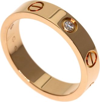 Cartier Pink Gold (18K) Band Ring (Pre-Owned)