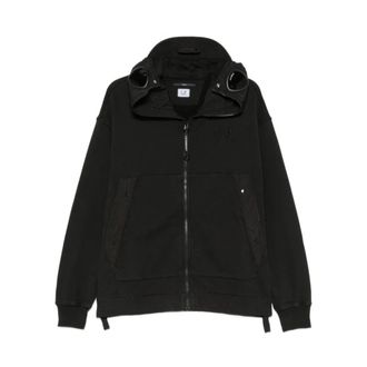 C.P. Company C.p. Company Truien - Heren - Vesten met rits - Zwart - XL - Hoodies & sweatvesten