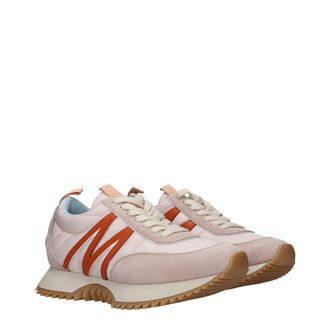 Moncler Color-Block Lace-Up Sneaker - Pink