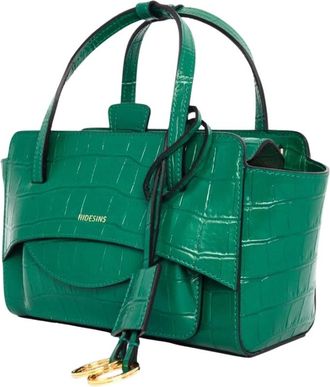 Hidesins Flap S Cocco - - Bags - Donna - Verde - ONE SIZE