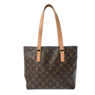 Louis Vuitton Brown Monogram Canvas Tote Bag (Pre-Owned)