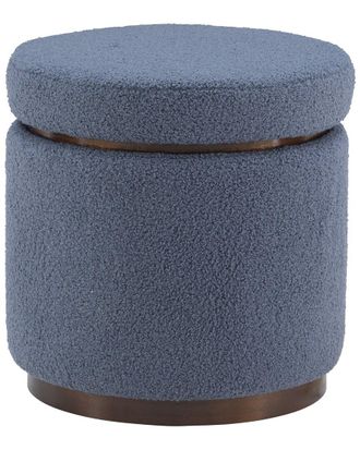 Linon Sunny Round Ottoman