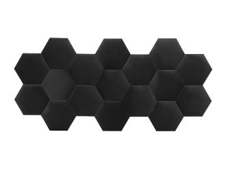 Vente-Unique Cabecero de cama HOPE de Pascal Morabito - 224 cm - Terciopelo - Gris - de Pascal Morabito