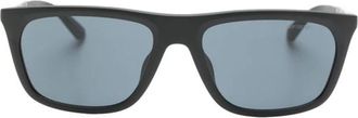 Emporio Armani Rechthoekige Zonnebril - unisex - Zonnebrillen - Grijs - ONE Size - Accessoires