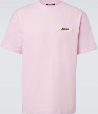 Jacquemus T-shirt in jersey di cotone Gros Grain