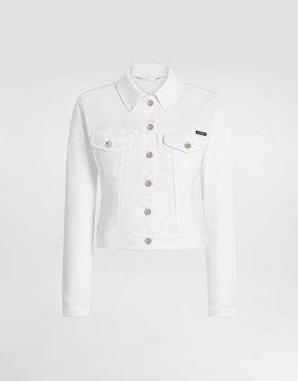 Dolce & Gabbana Giubbotto - Woman Denim And Jeans Multi-colored 40