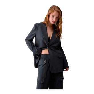 Liu Jo Mujer, Chaquetas, Gris, Talla: M