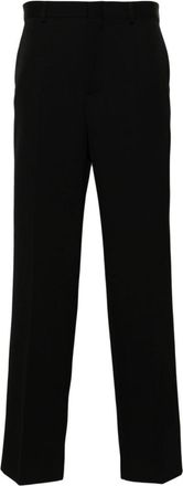 Gucci Black Embroidery Trousers