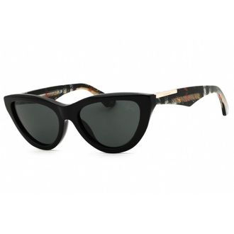 Burberry Ladies Black Cat Eye Sunglasses BE4436U 418887 55