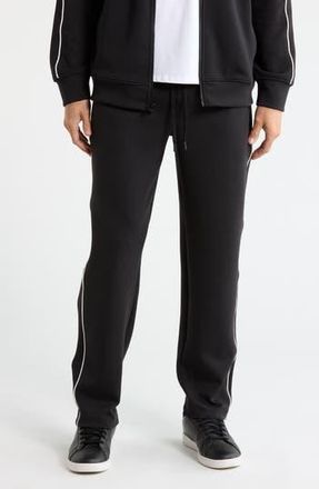 90 Degree by Reflex Daxton Scuba Knit Joggers in Black-White at Nordstrom Rack, Size Medium