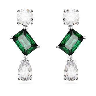 Swarovski Pendientes Mesmera Zirconia Verde - Accessories - Mujer - Verde - ONE SIZE