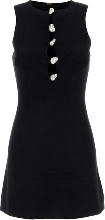 Cult Gaia Black Viscose Blend Doms Dress