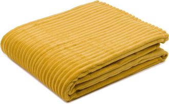 Gözze Wohndecke »Feincord Kuscheldecke« flauschig weich und wohlig warm