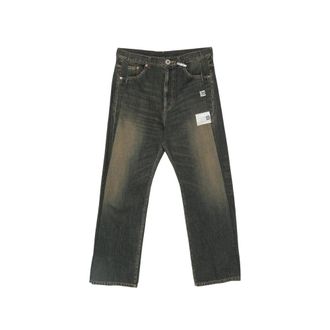 Miharayasuhiro Logo-patch Buttoned Jeans