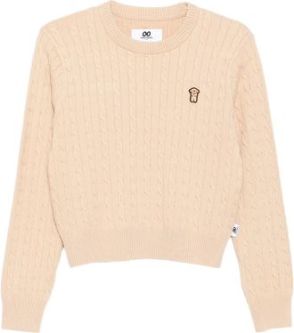 Chocoolate Maglione con ricamo - Toni neutri