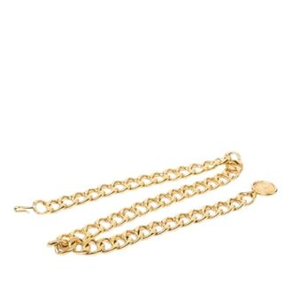 Chanel Pre-owned Belts, female, Yellow, Size: ONE SIZE Pre-owned Metal Belt