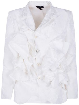 Comme Des Gar&ccedil;ons Embroidered Jacket
