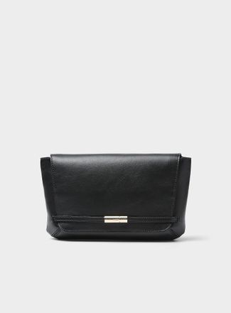 BOSS Womens Petrah leather clutch